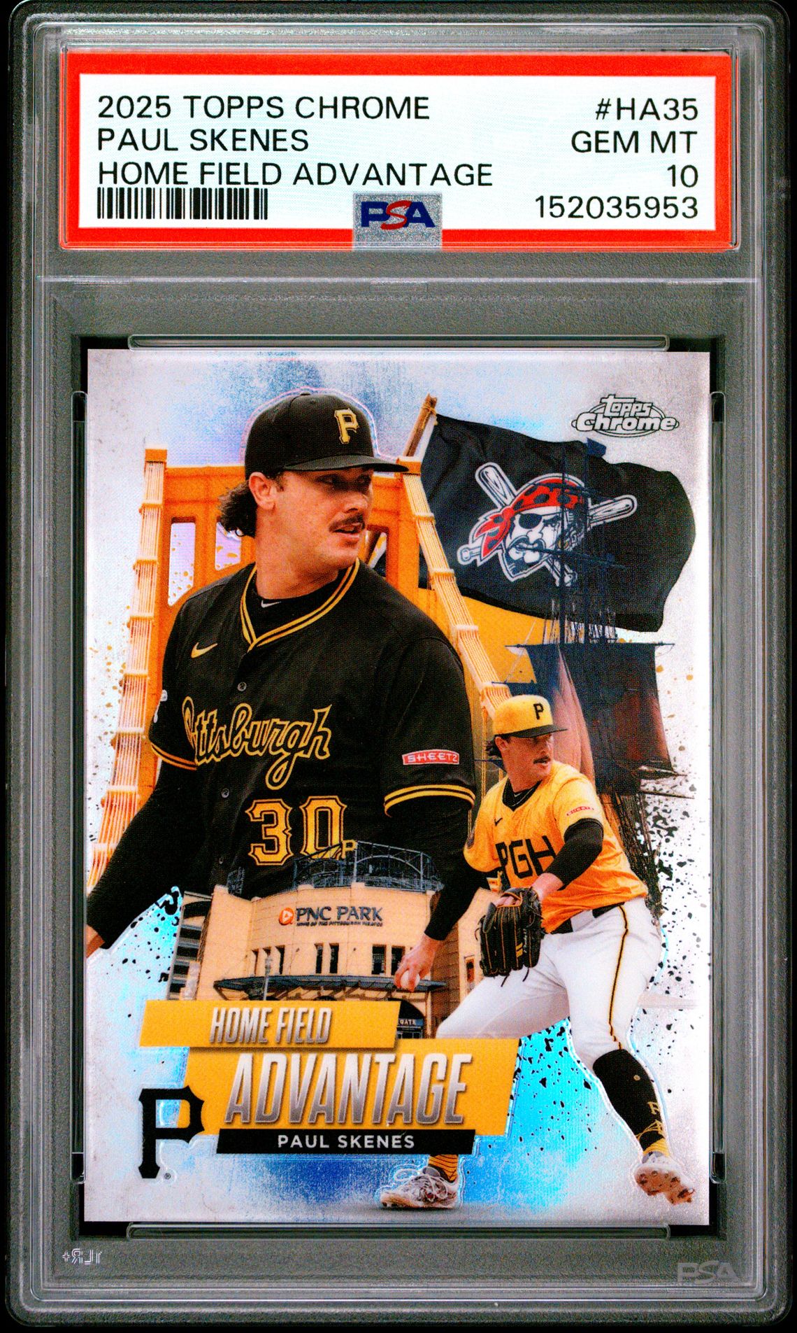2025 Topps Topps Chrome #HA35 Paul Skenes front