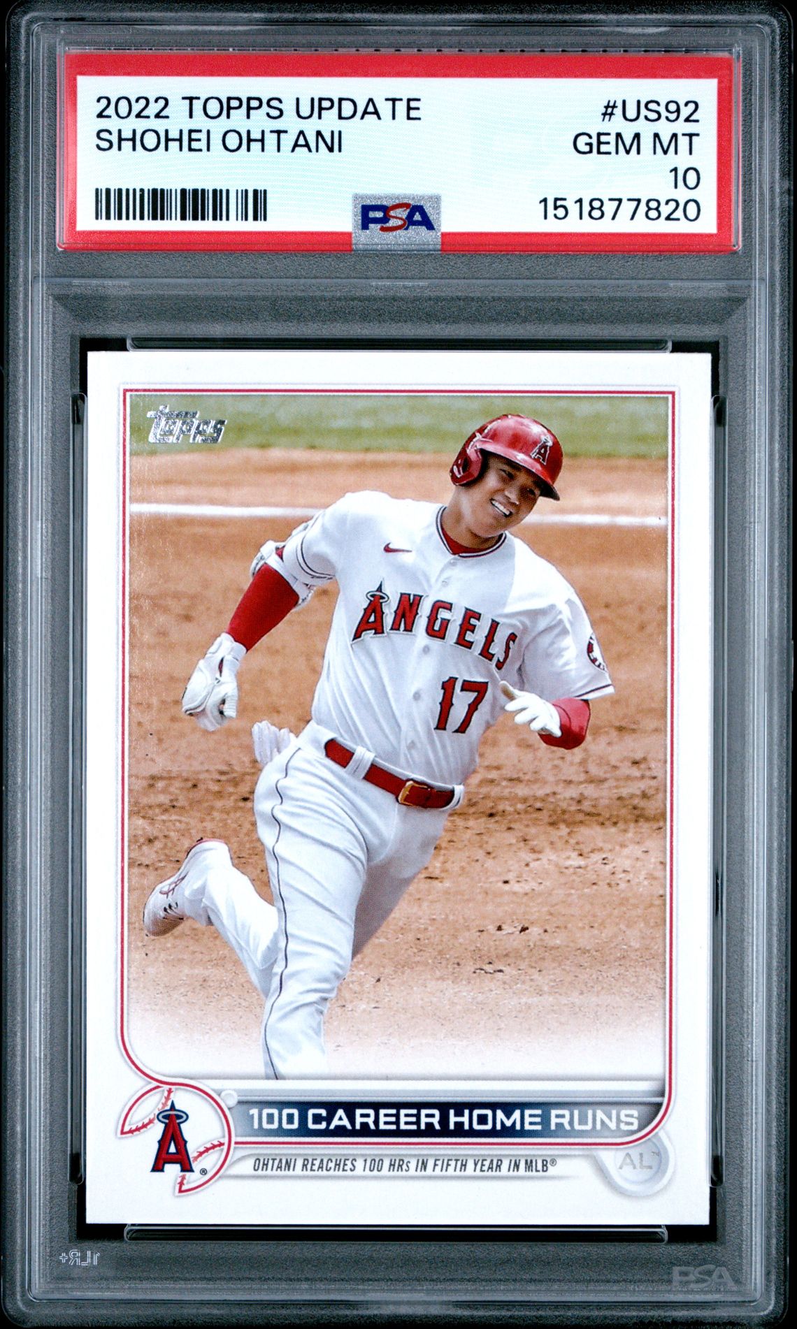 Topps Shohei Ohtani front