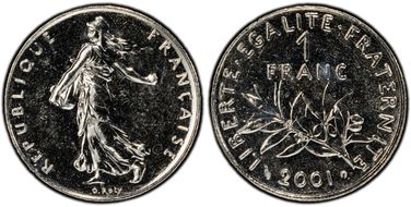 2001 1 Fr Gad-474 MS66
