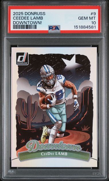 2025 Panini Donruss #9 Ceedee Lamb front