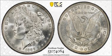 1889-O $1 MS65+
