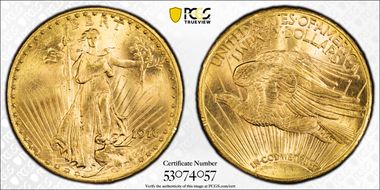 1916-S $20 MS66