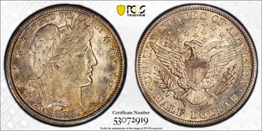 1893-S 50C MS62