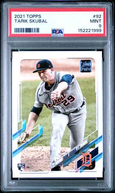 2021 Topps #92 Tarik Skubal front