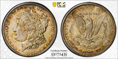 1884-S $1 MS62