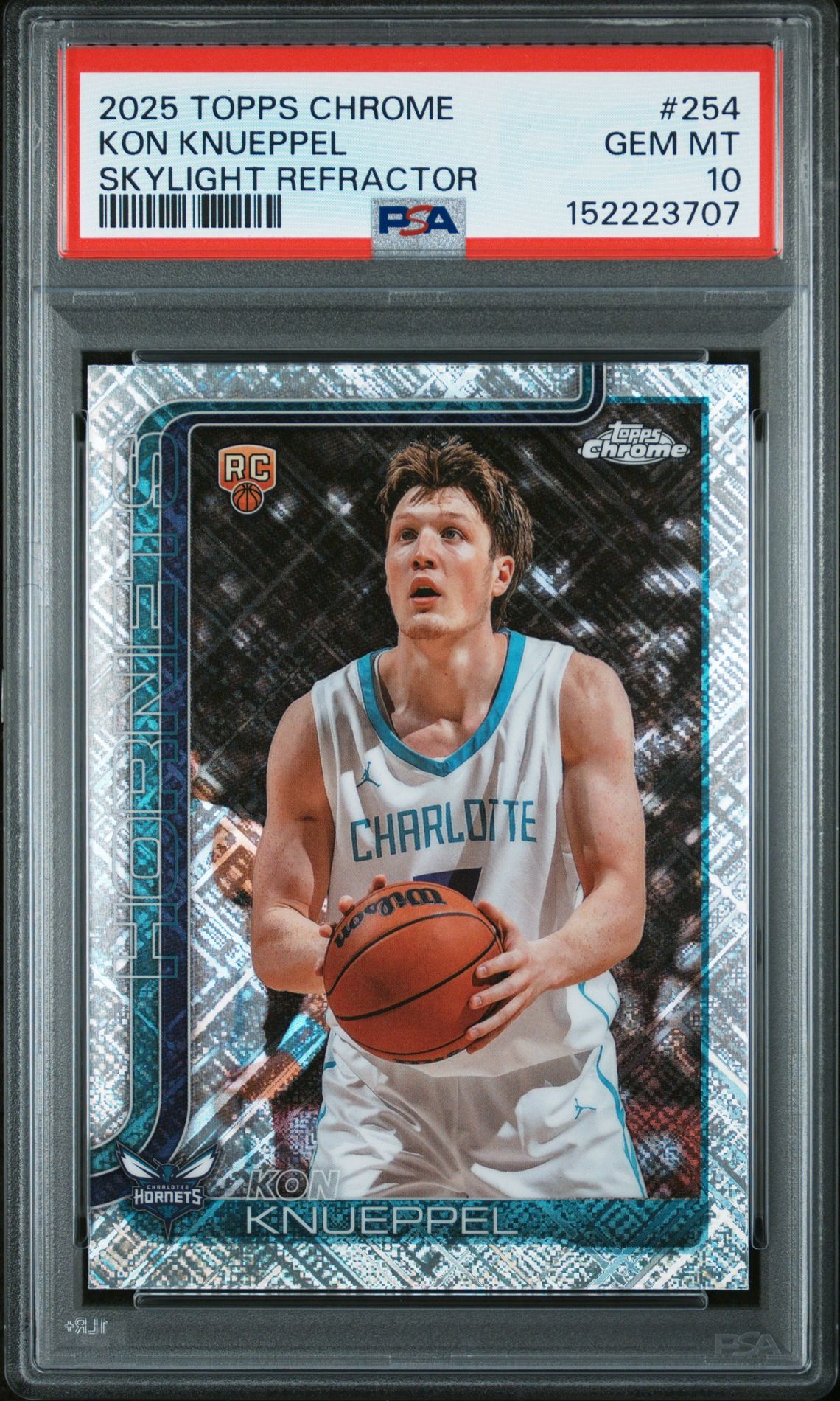 2025 Topps Chrome #254 Kon Knueppel front