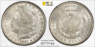 1881-CC $1 MS66