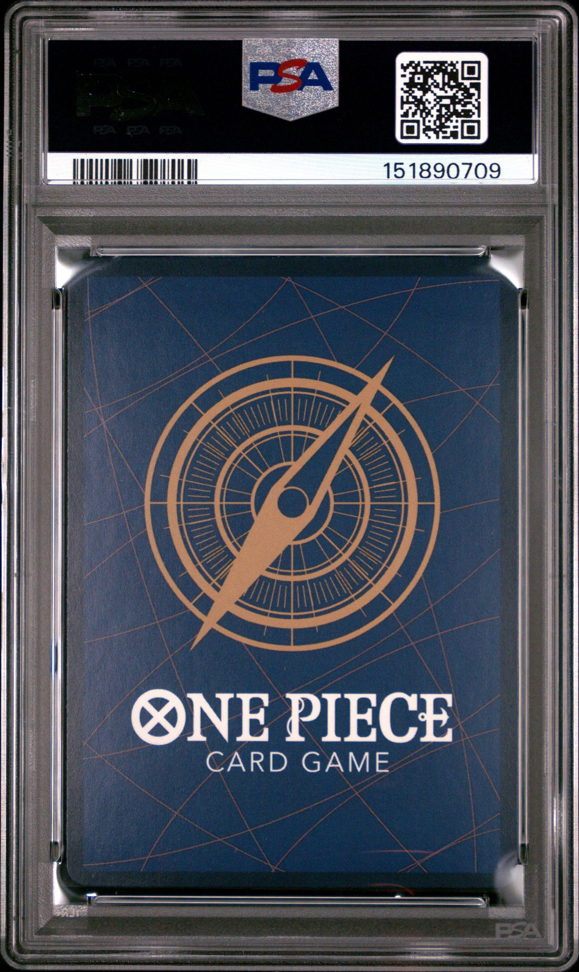 2024 One Piece Op08-Two Legends Nami #106 (Alternate Art) Gem Mt 10 back
