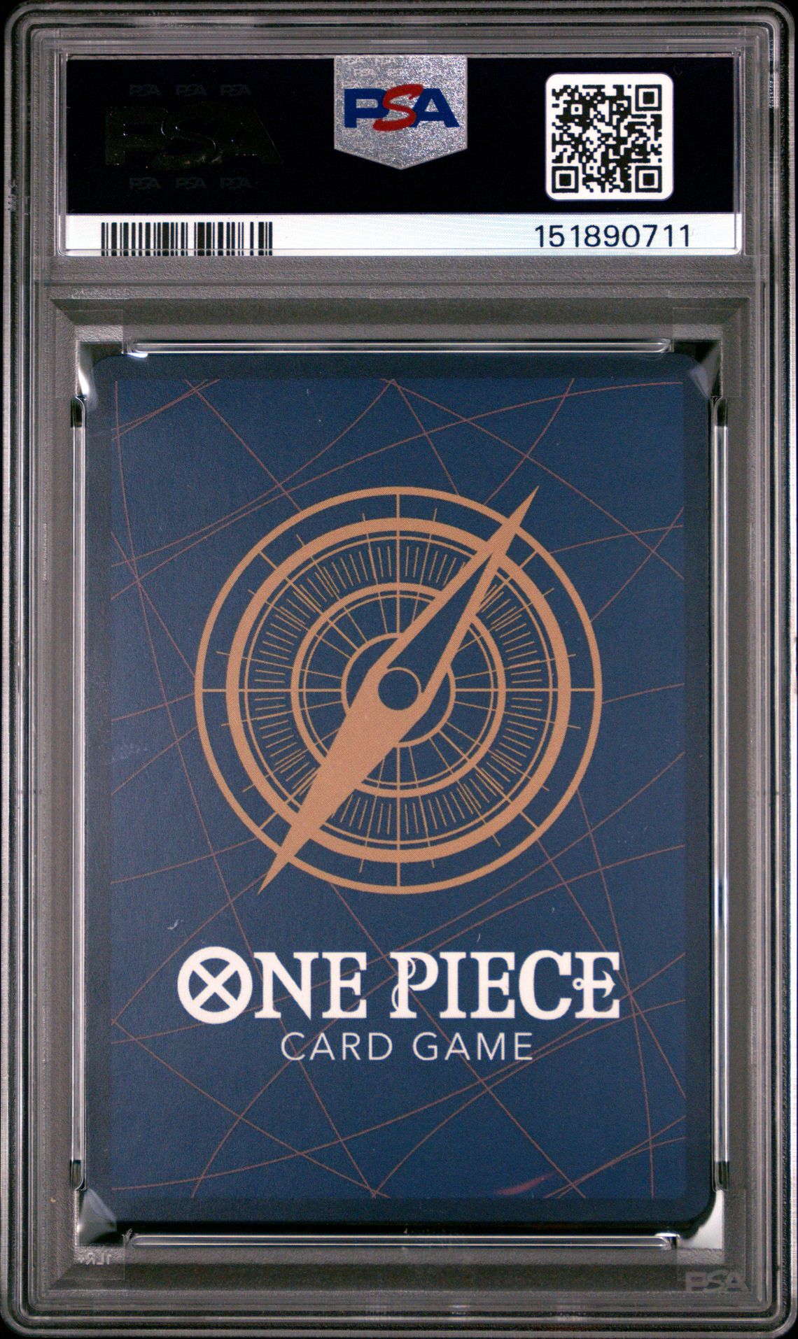2026 One Piece Op14-Eb04-The Azure Sea's Seven Nami #031 (Alternate Art) Gem Mt 10 back