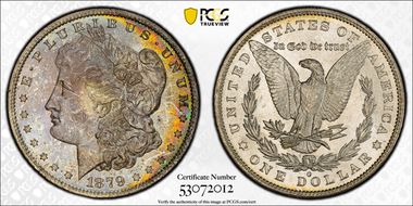1879-O $1 MS65