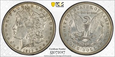 1895-O $1 AU55