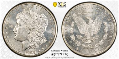 1899-S $1 MS66