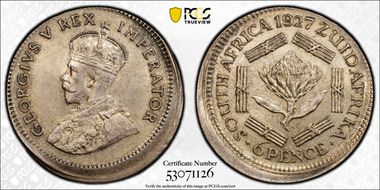 1927 6D MS63