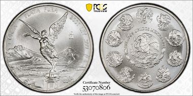 2001-Mo Onza Libertad Ag MS69