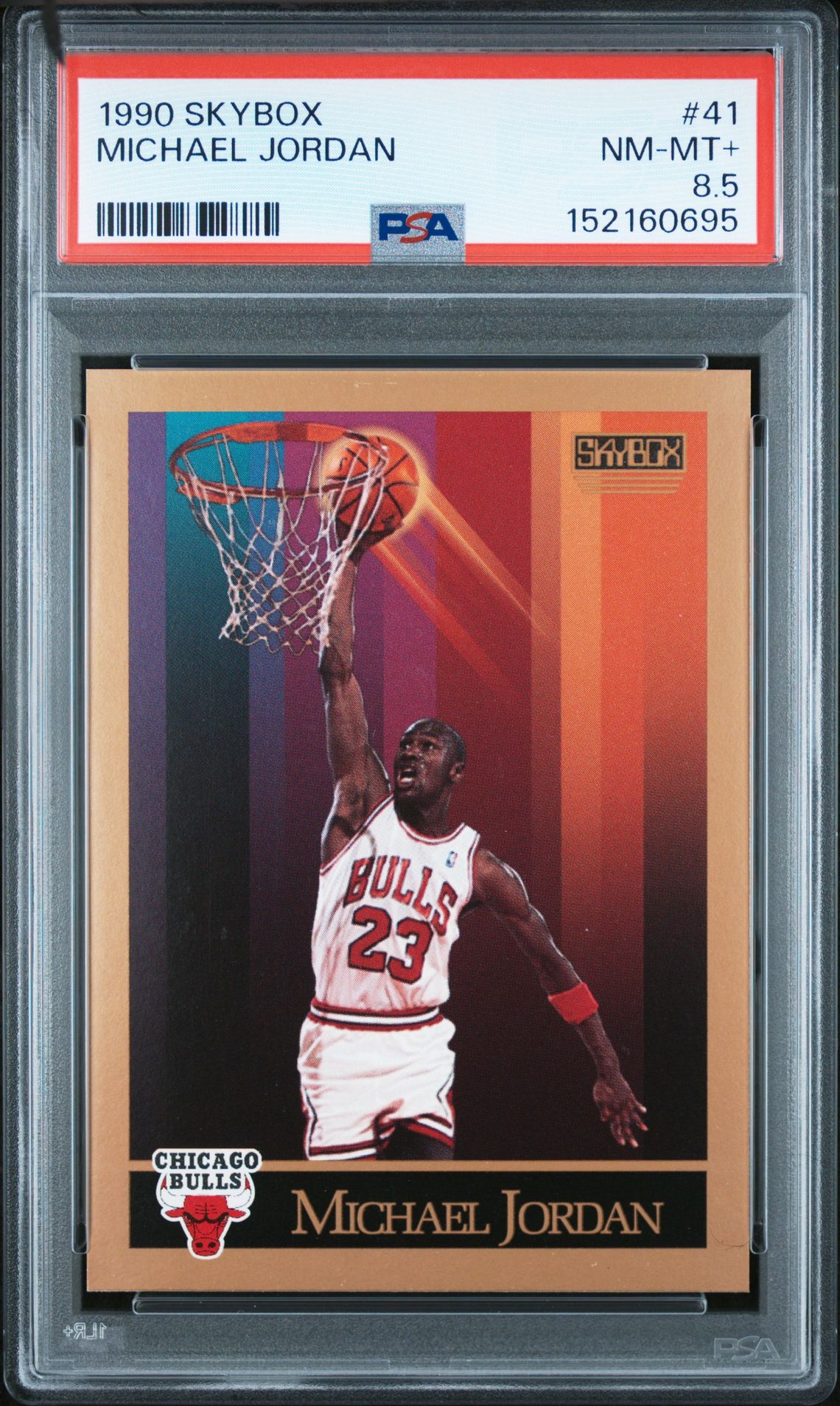 1990 Skybox Michael Jordan #41 Nm-Mt+ 8.5 front