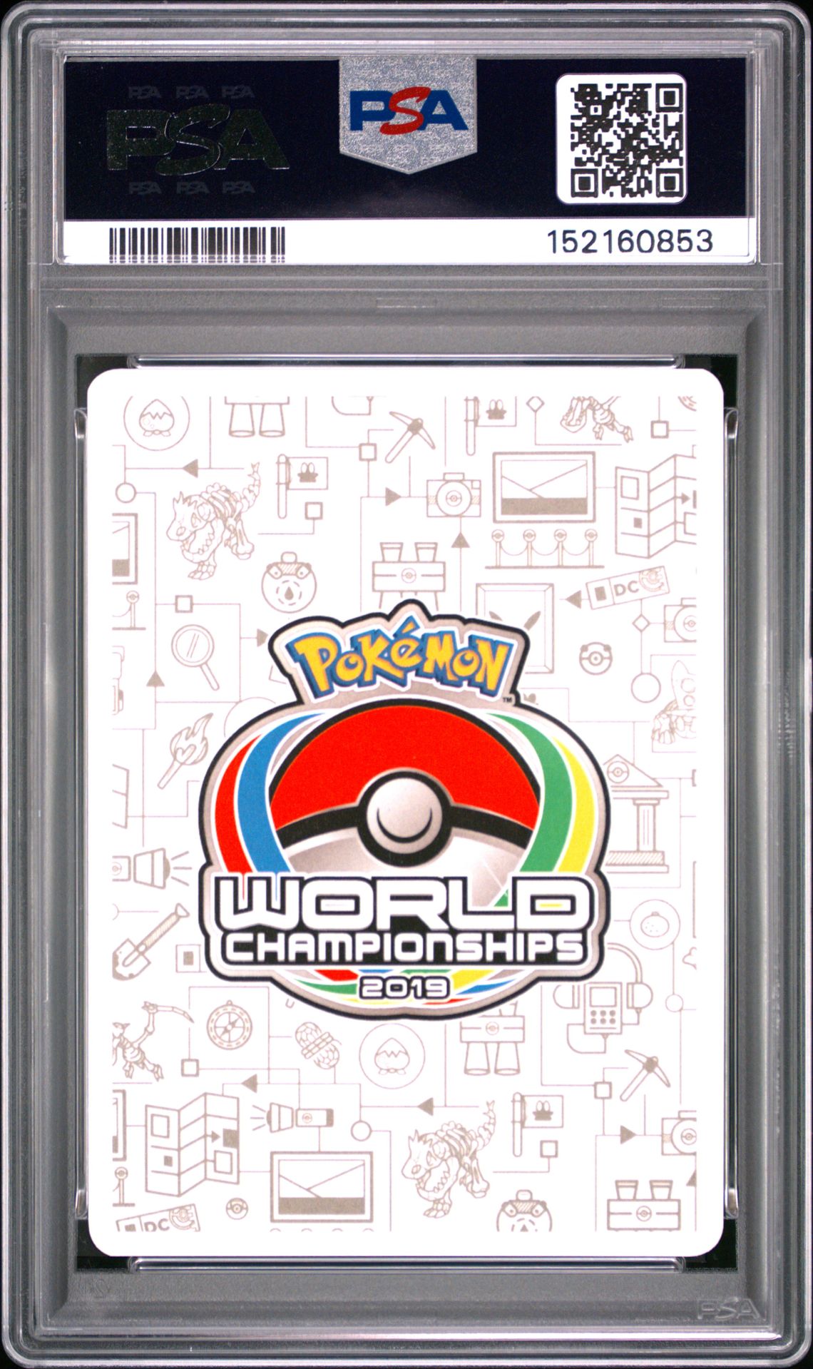 2019 Pokemon 2019 World Championships Deck: Pikarom Judge Dedenne Gx #57 Gem Mt 10 back