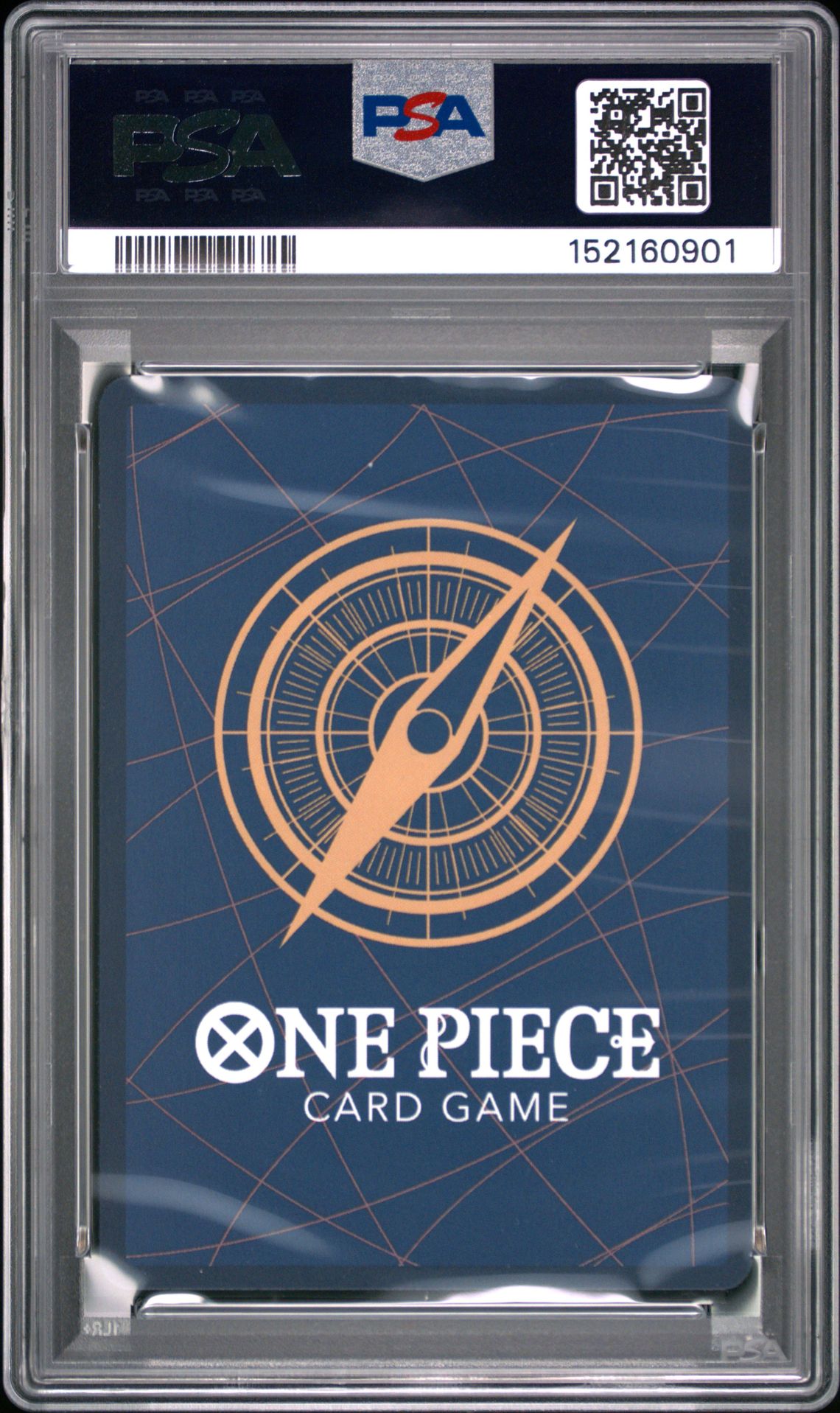 2025 One Piece Op12-Legacy Of The Master Vinsmoke Sanji #063 (Treasure Rare) Gem Mt 10 back view - PSA certificate #152160901