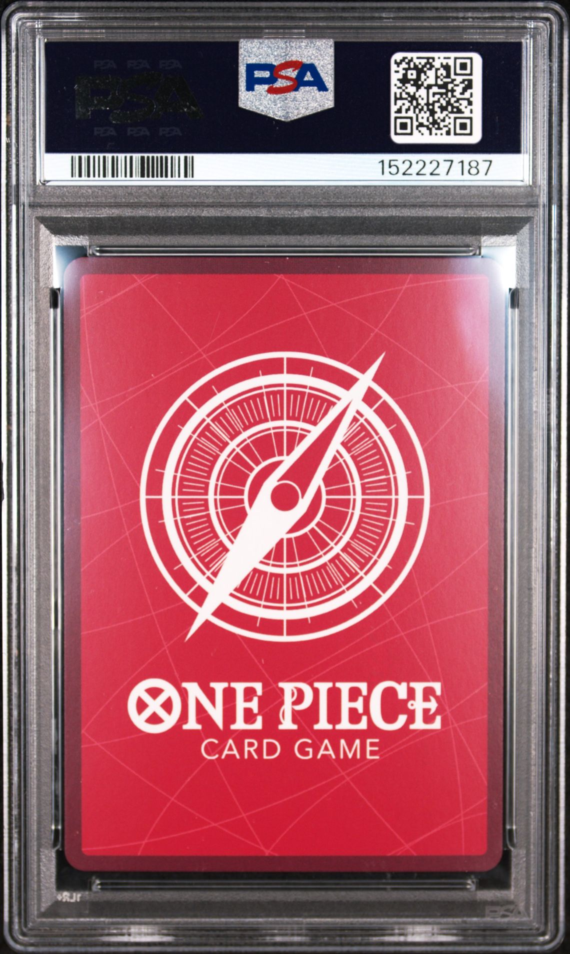 2024 One Piece Japanese Op09-Emperors In The New World Marshall D. Teach #081 (Alternate Art) Gem Mt 10 back