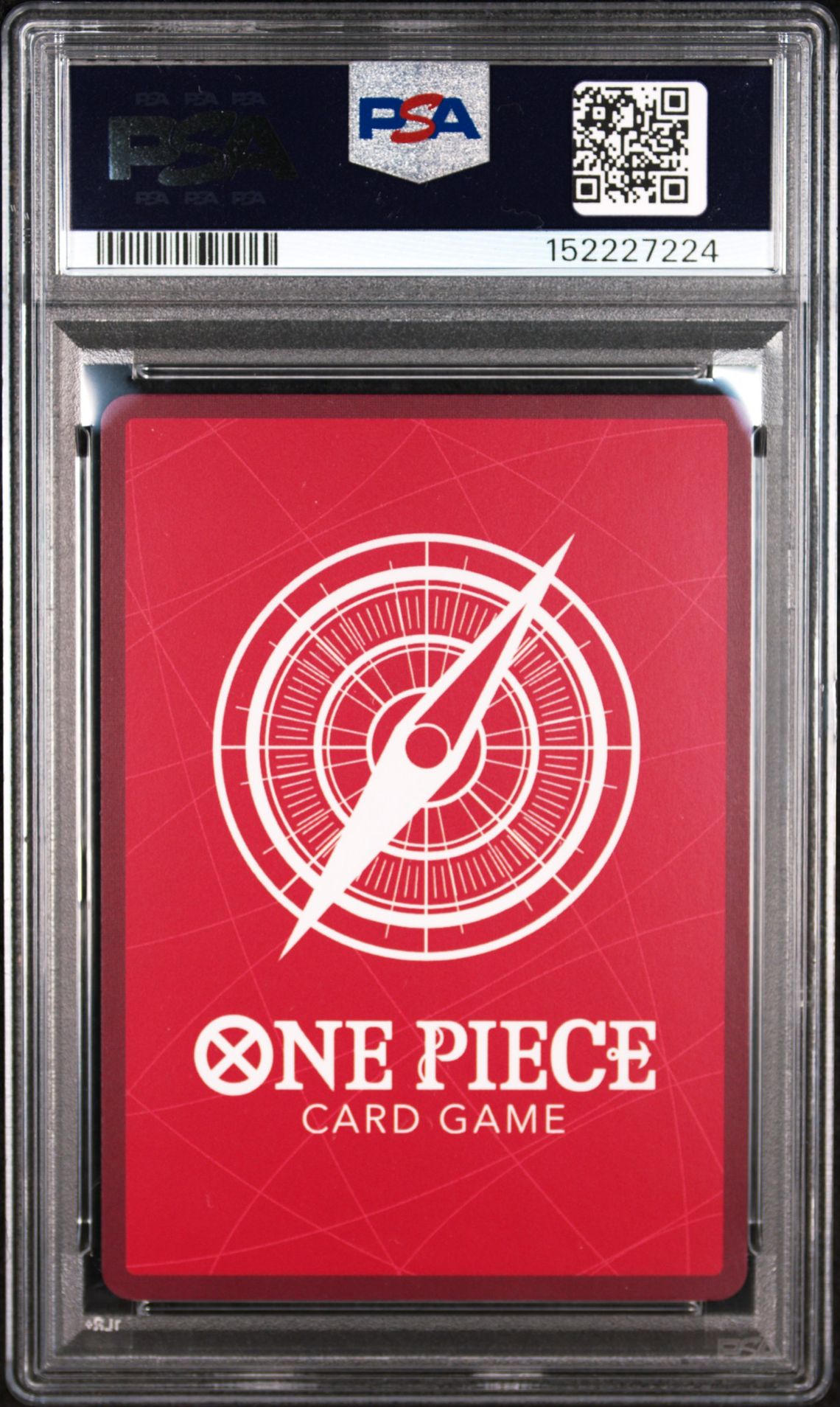 2025 One Piece Op13-Carrying On His Will Sabo #004 (Alternate Art) Gem Mt 10 back view - PSA certificate #152227224