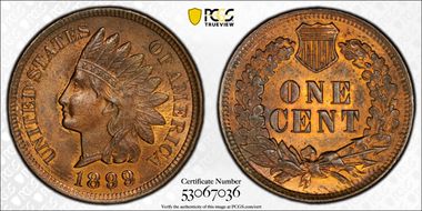 1899 1C MS64RB