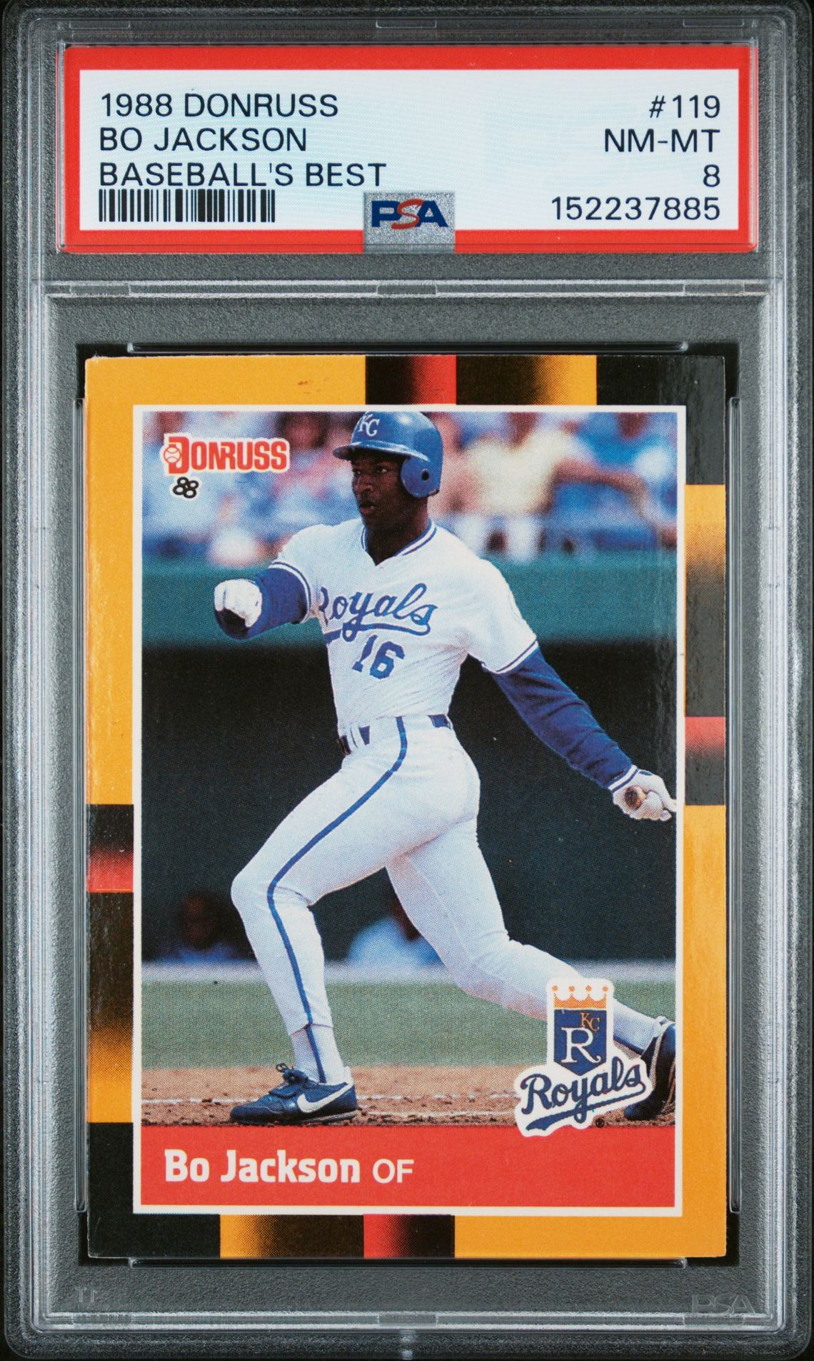 1988 Donruss DONRUSS BASEBALL'S BEST #119 Bo Jackson front