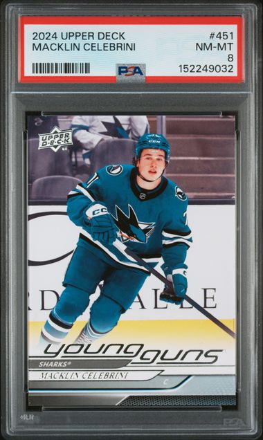 2024 Upper Deck UPPER DECK #451 Macklin Celebrini front