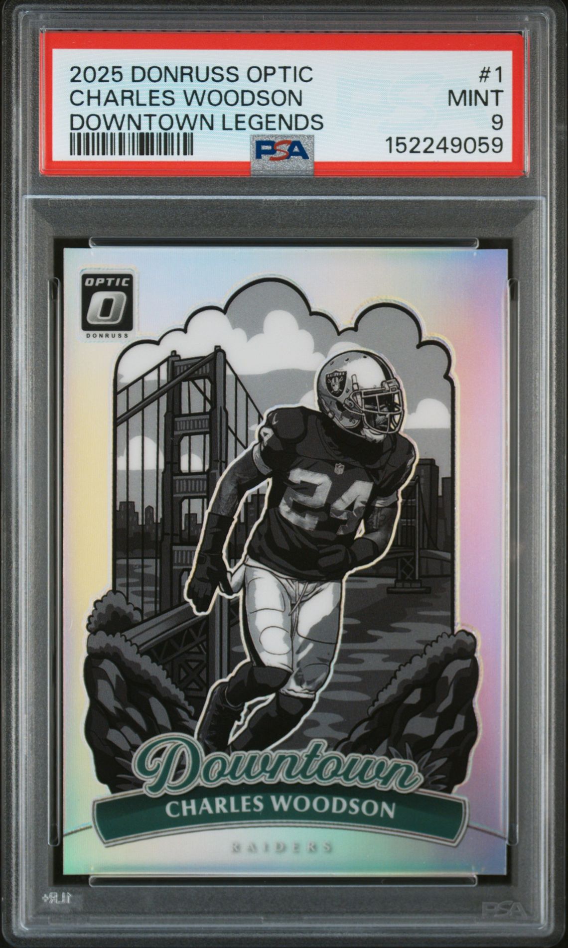 2025 Panini PANINI DONRUSS OPTIC DOWNTOWN LEGENDS #1 Charles Woodson front