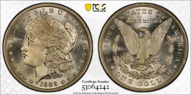 1889-O $1 MS67PL