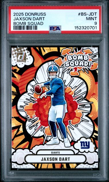 2025 Panini Donruss #BS-JDT Jaxson Dart front