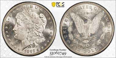 1892-CC $1 MS64
