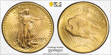 1913 $20 MS64