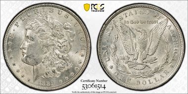 1889 $1 MS60