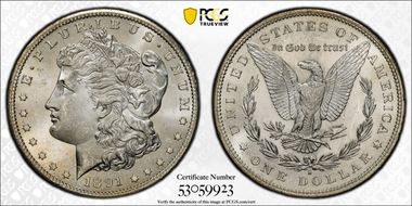 1891-S $1 MS64