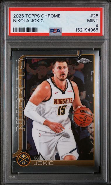 Topps Nikola Jokic front