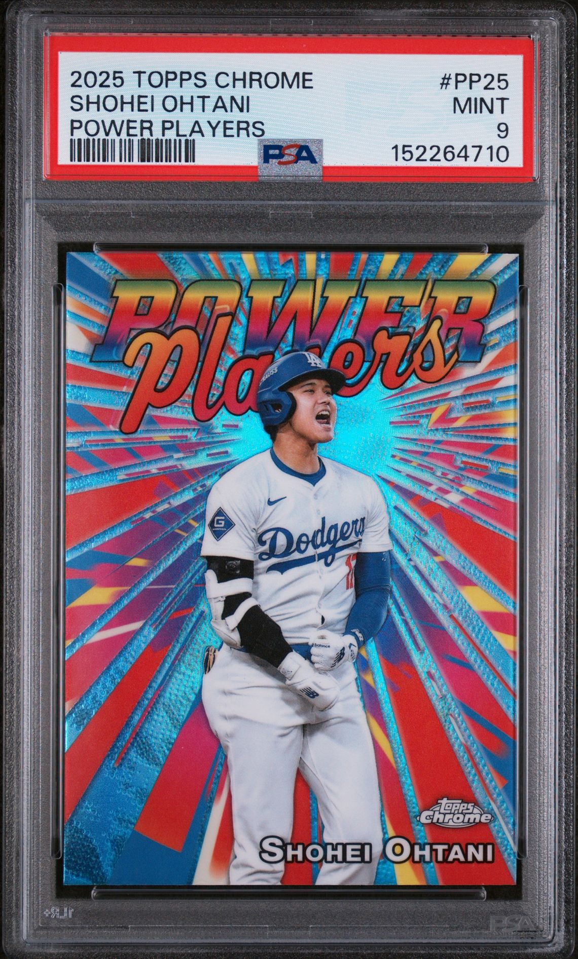 2025 Topps Chrome TOPPS CHROME POWER PLAYERS #PP25 Shohei Ohtani front