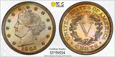 1896 5C PR67+