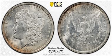 1880 $1 MS64