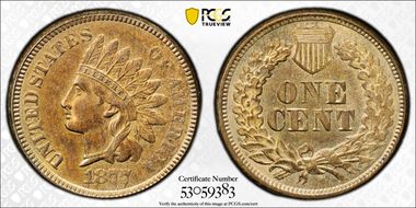 1877 1C MS62RB