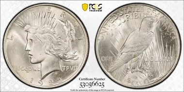 1922 $1 MS66+ 