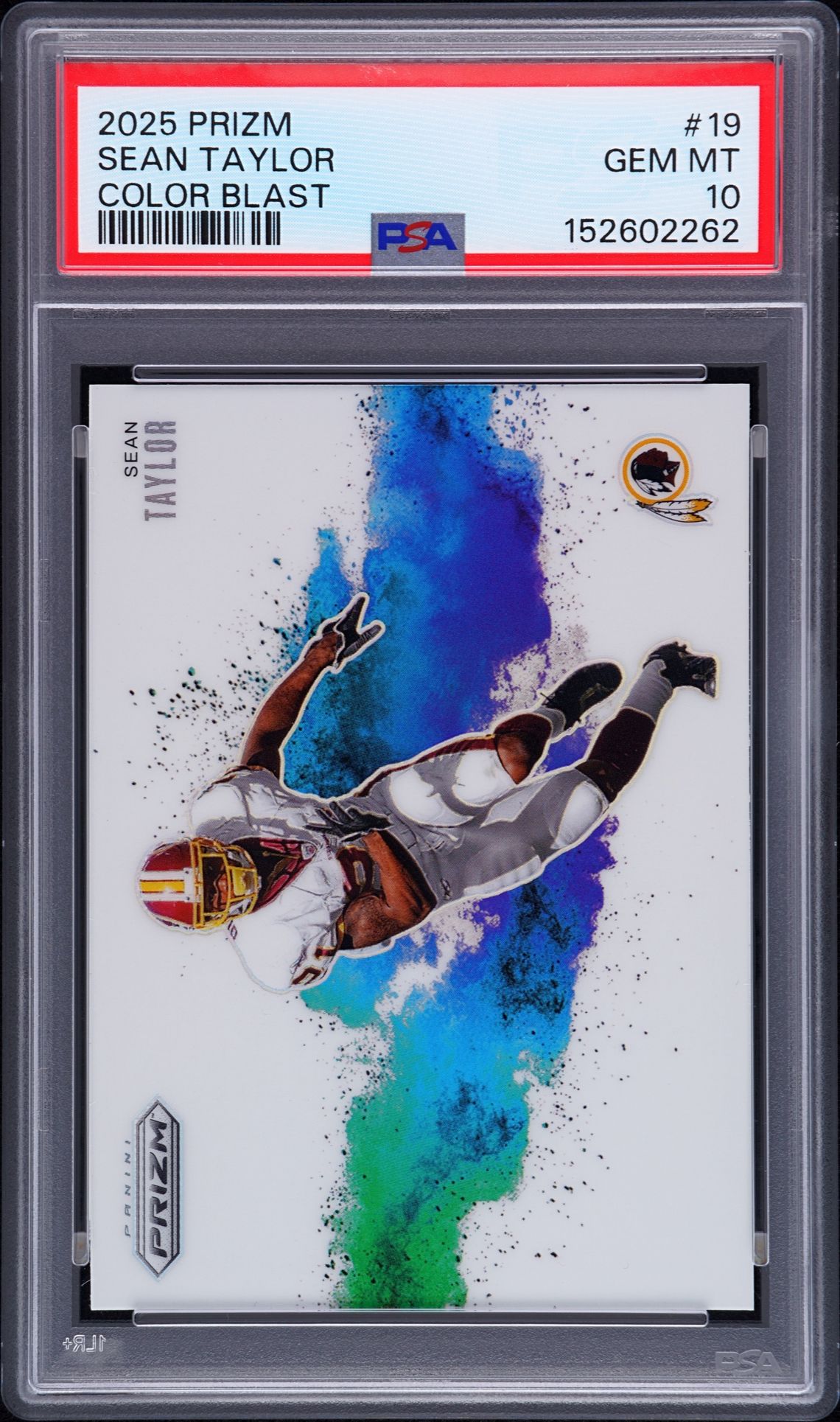 2025 Panini PANINI PRIZM COLOR BLAST #19 Sean Taylor front