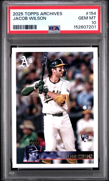 Topps Jacob Wilson front