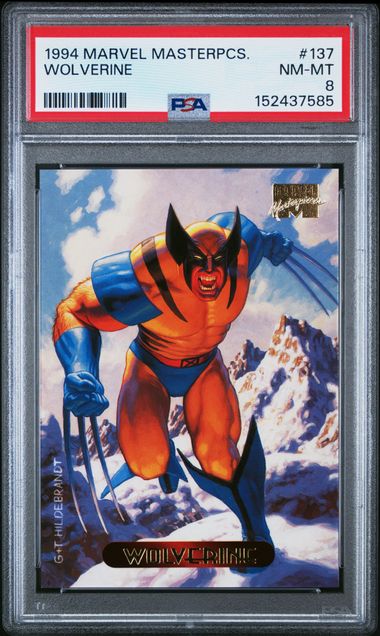 1994 Marvel Marvel Masterpieces #137 Wolverine front