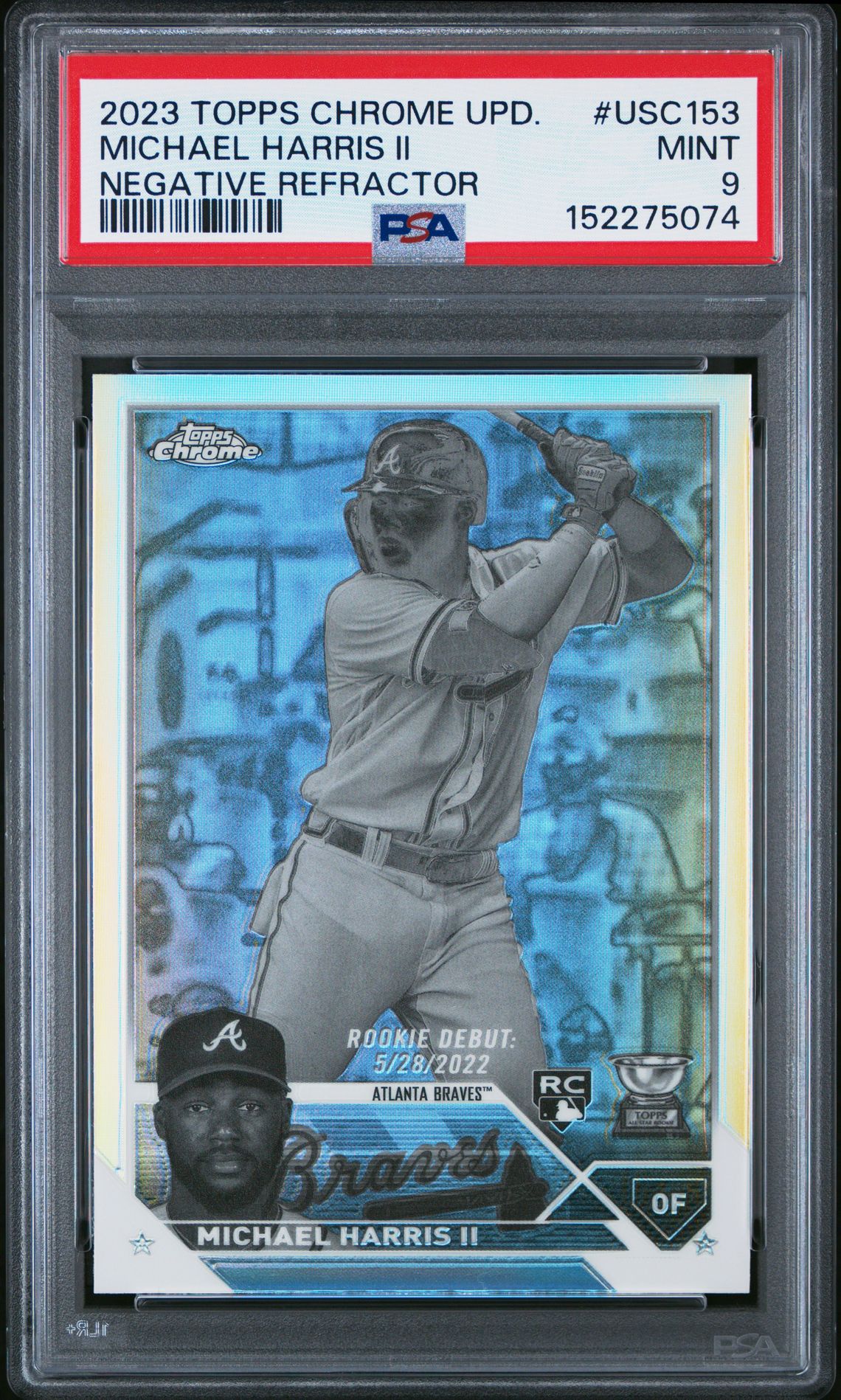 2023 Topps TOPPS CHROME UPDATE Michael Harris Ii front