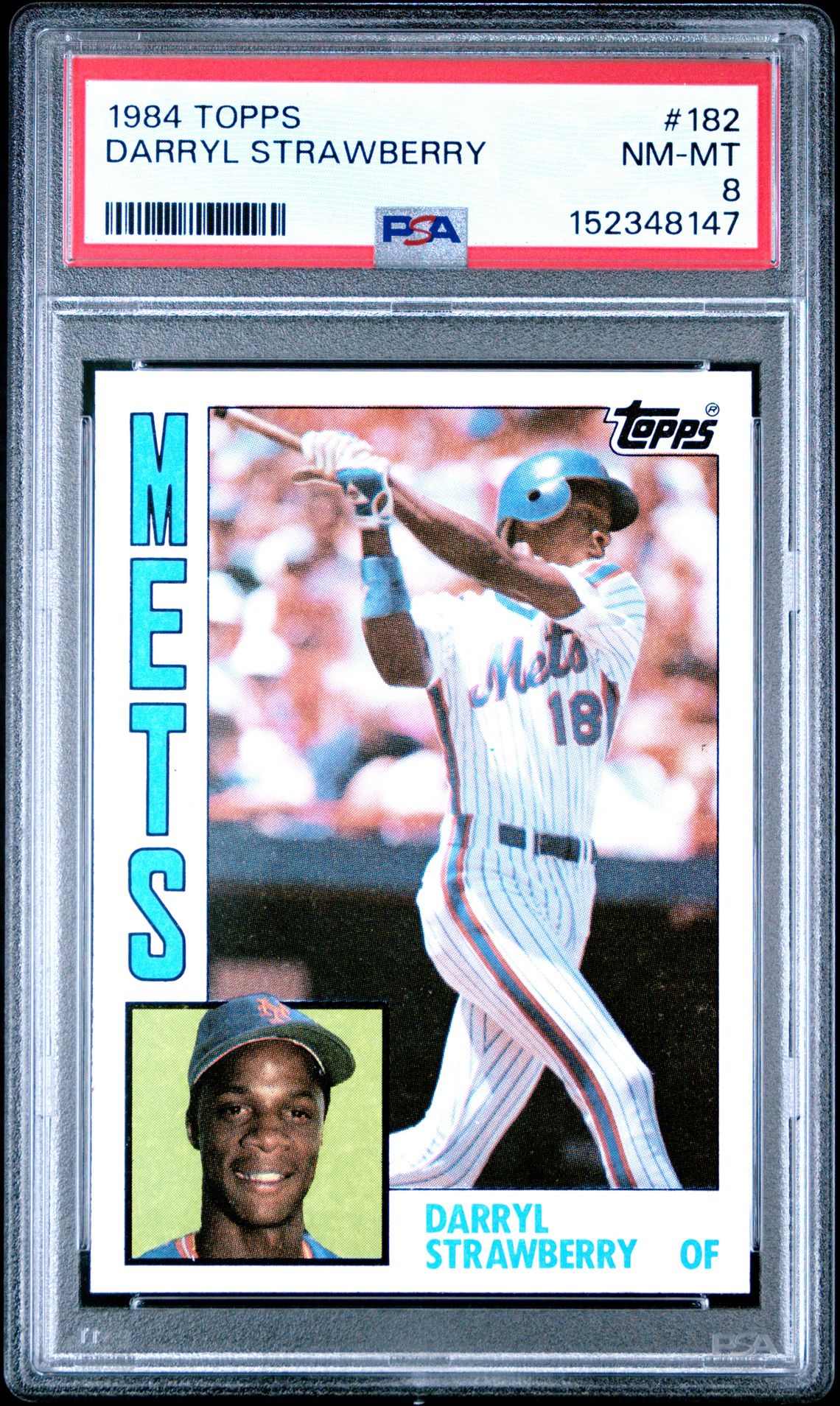 1984 Topps TOPPS #182 Darryl Strawberry front