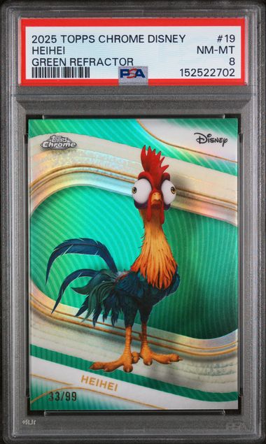 2025 Topps Topps Chrome Wave #19 Heihei front