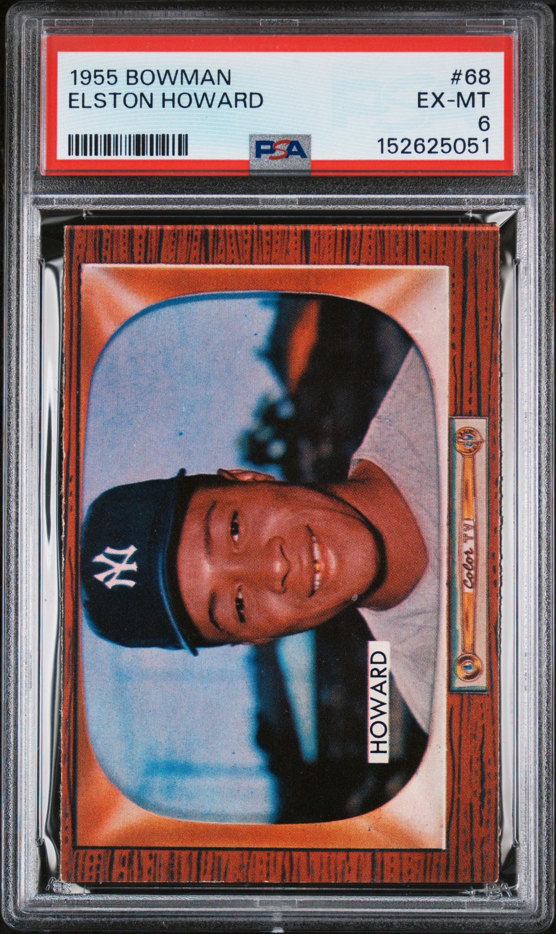 1955 Bowman BOWMAN #68 Elston Howard front