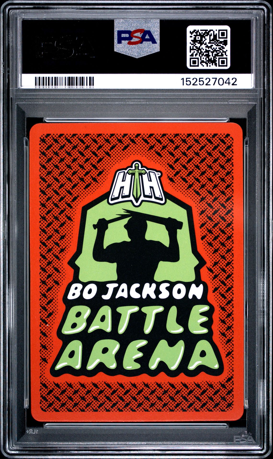 2025 Bo Jackson Battle Arena 2026 Edition Silver Battlefoil Courthouse #105 Gem Mt 10 back
