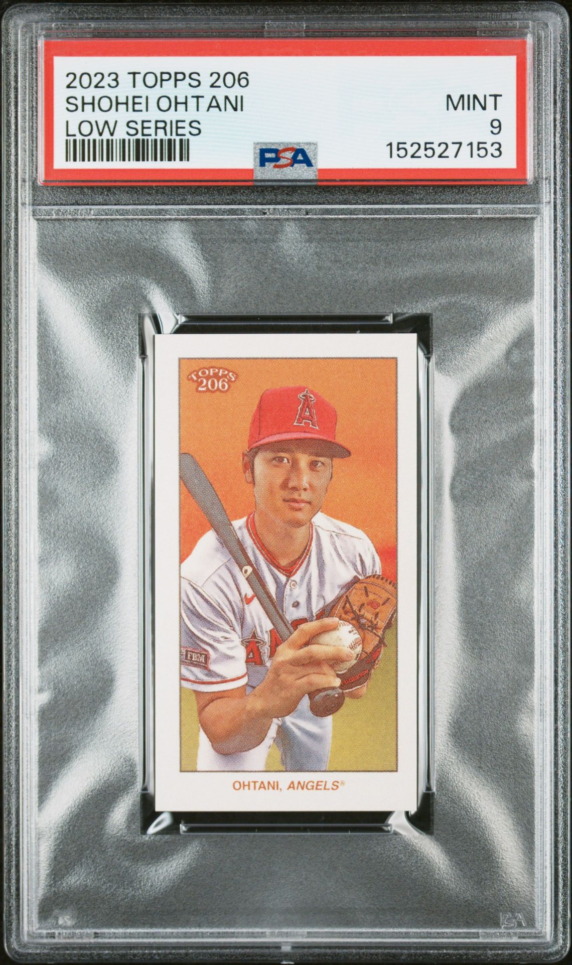 2023 Topps 206 Low Series Shohei Ohtani Mint 9 front