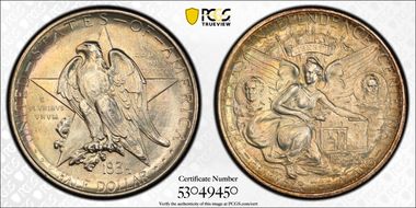 1934 50C Texas MS67+