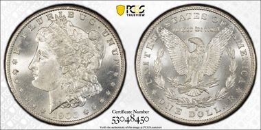 1900-S $1 MS66